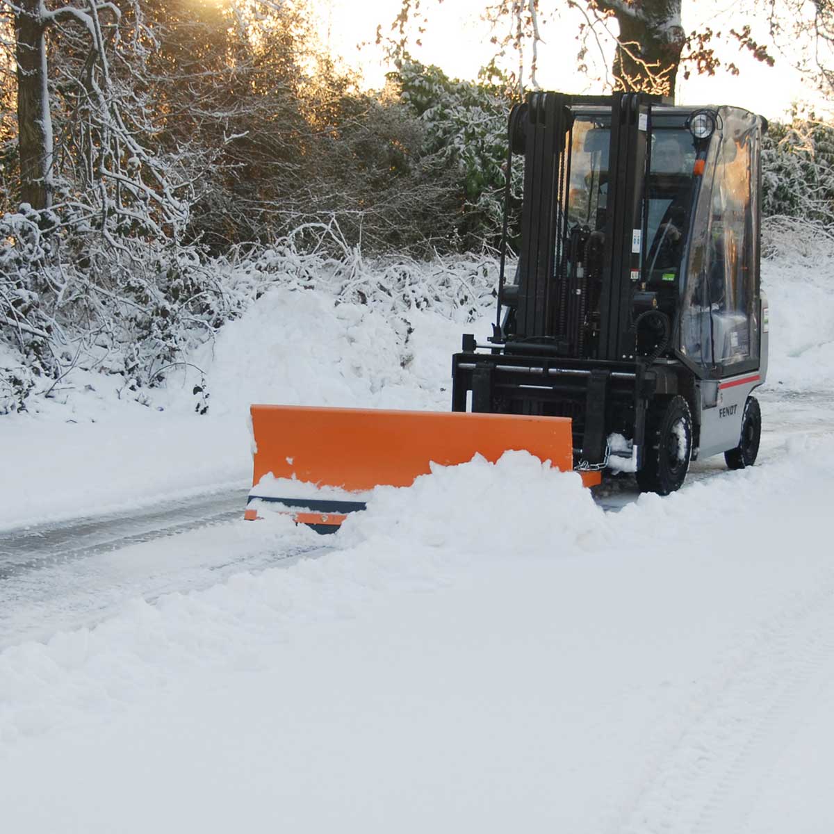 Schneeschieber SCH-G 150, lackiert, gelborange