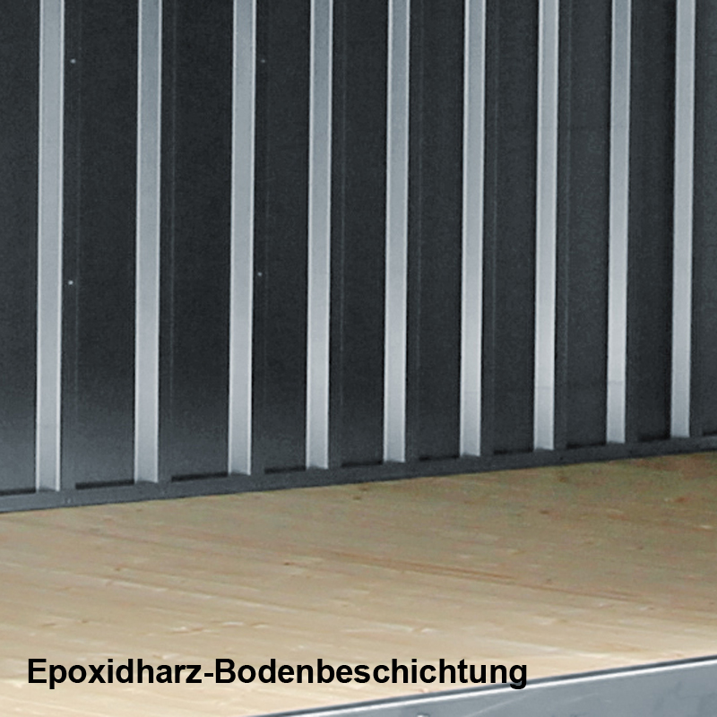 Epoxidharz-Bodenbeschichtung für FLADAFI® Materialcontainer MC IC Pro 1600