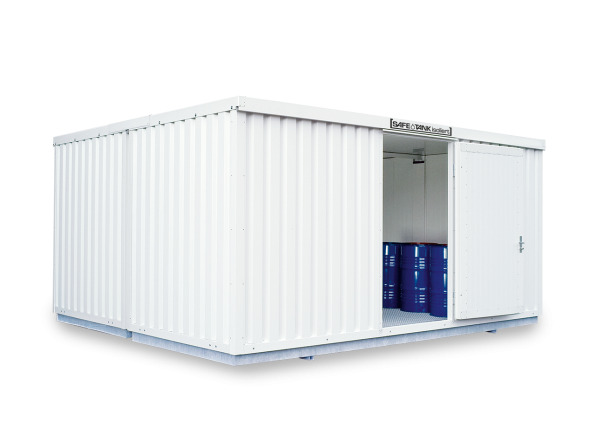 Gefahrstoffcontainer SRC-S 5.2N verzinkt, mit 2-flügeliger Tür
