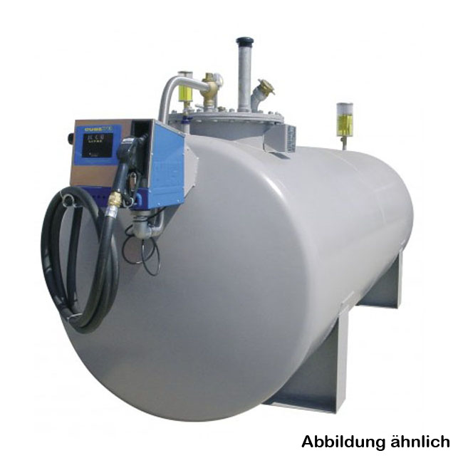 Stahltank 5000l, doppelwandig mit Elektropumpe CUBE 70 K33